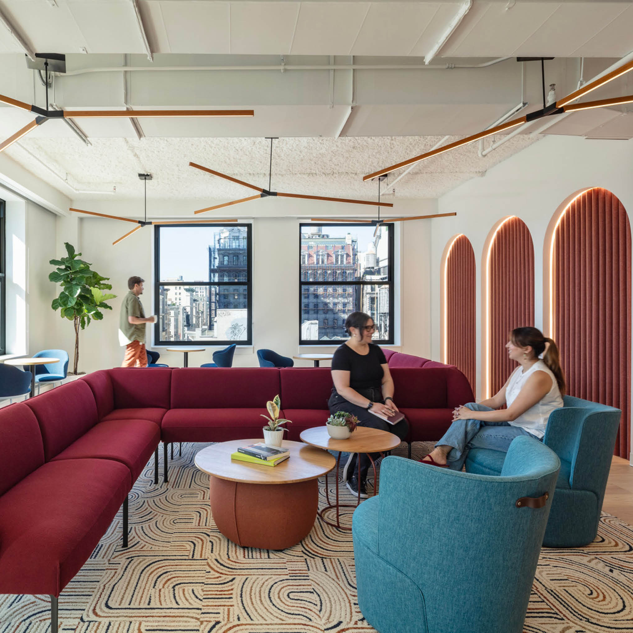 Adding Color to the Menu: DoorDash Workplaces Break from Neutral Trends